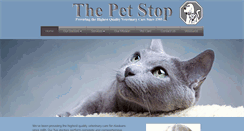 Desktop Screenshot of petstopak.com